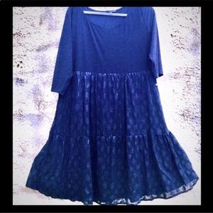 Black Lace Dress Tiana B Size 18W